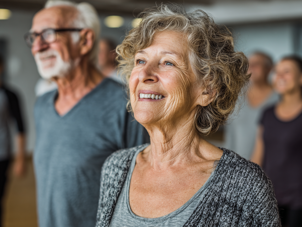 Засновниця BrightPulse House під час йога-сесії